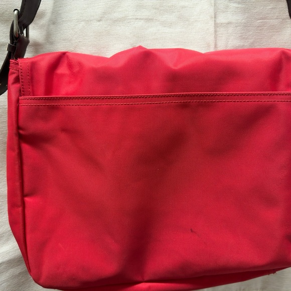 Ralph Lauren Y2K Messenger Bag Crossbody strap Red-fits IPads/Laptops - Picture 7 of 8